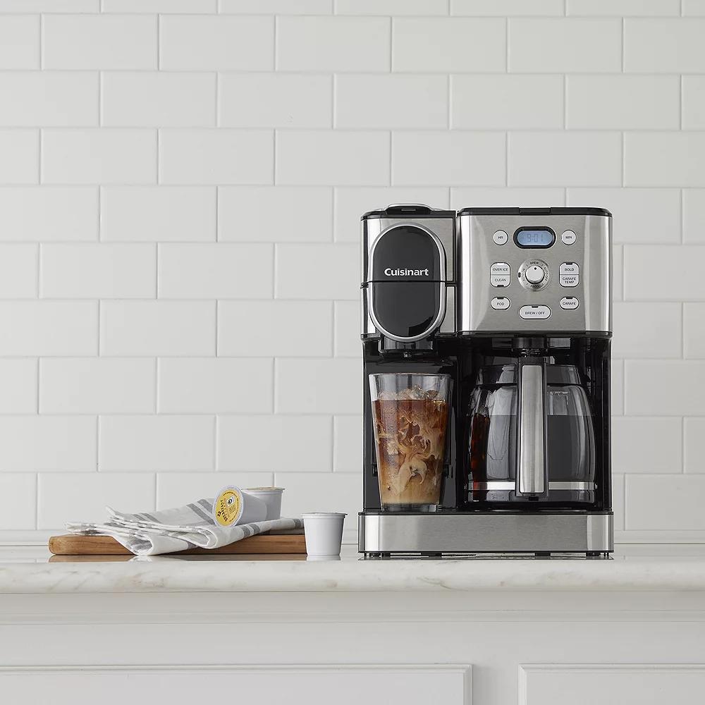 Cuisinart Single Serve 12 Cup Carafe Over Ice Combo