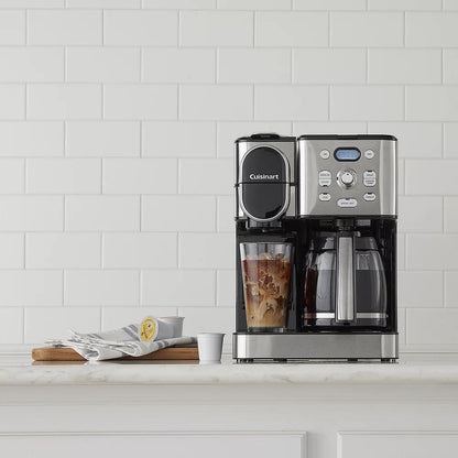 Cuisinart Single Serve 12 Cup Carafe Over Ice Combo