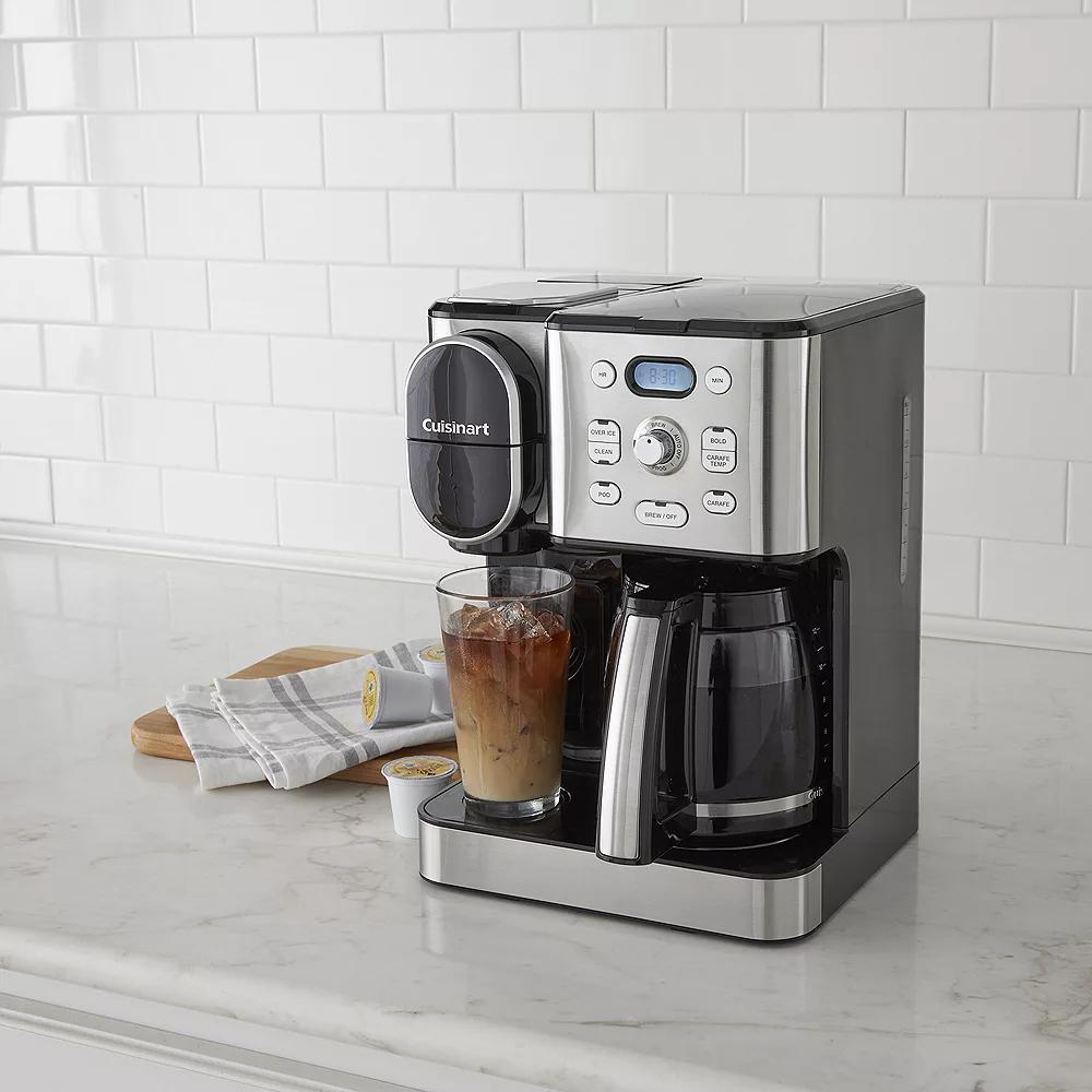 Cuisinart Single Serve 12 Cup Carafe Over Ice Combo