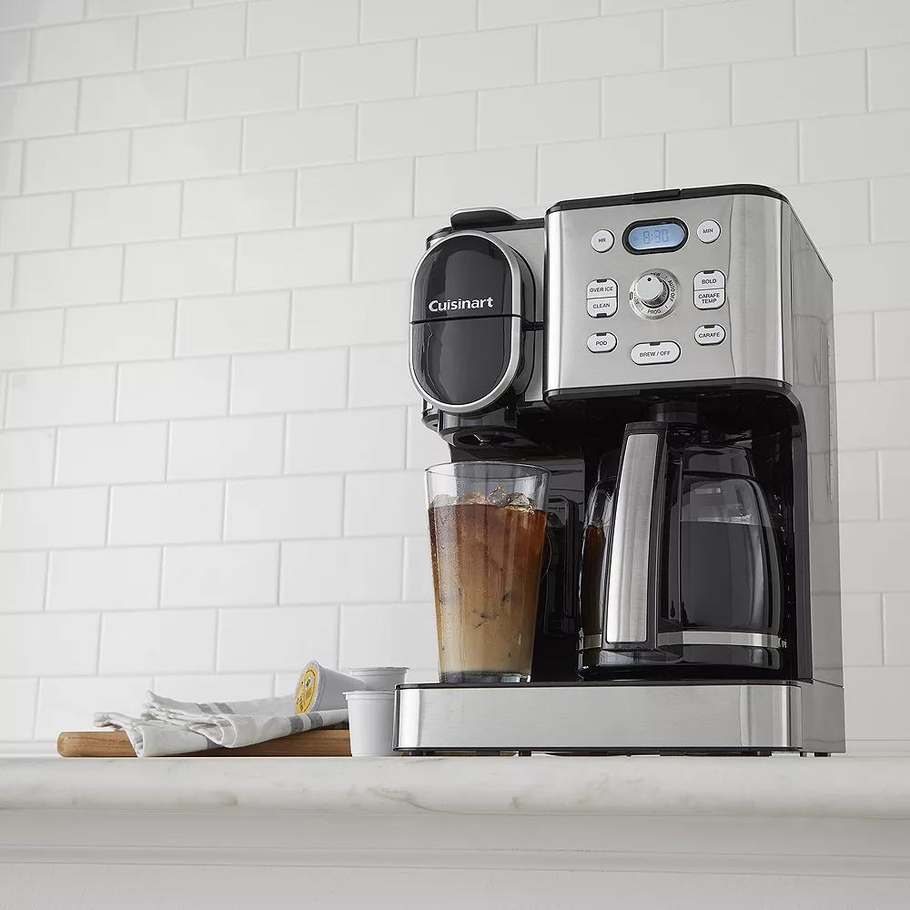 Cuisinart Single Serve 12 Cup Carafe Over Ice Combo